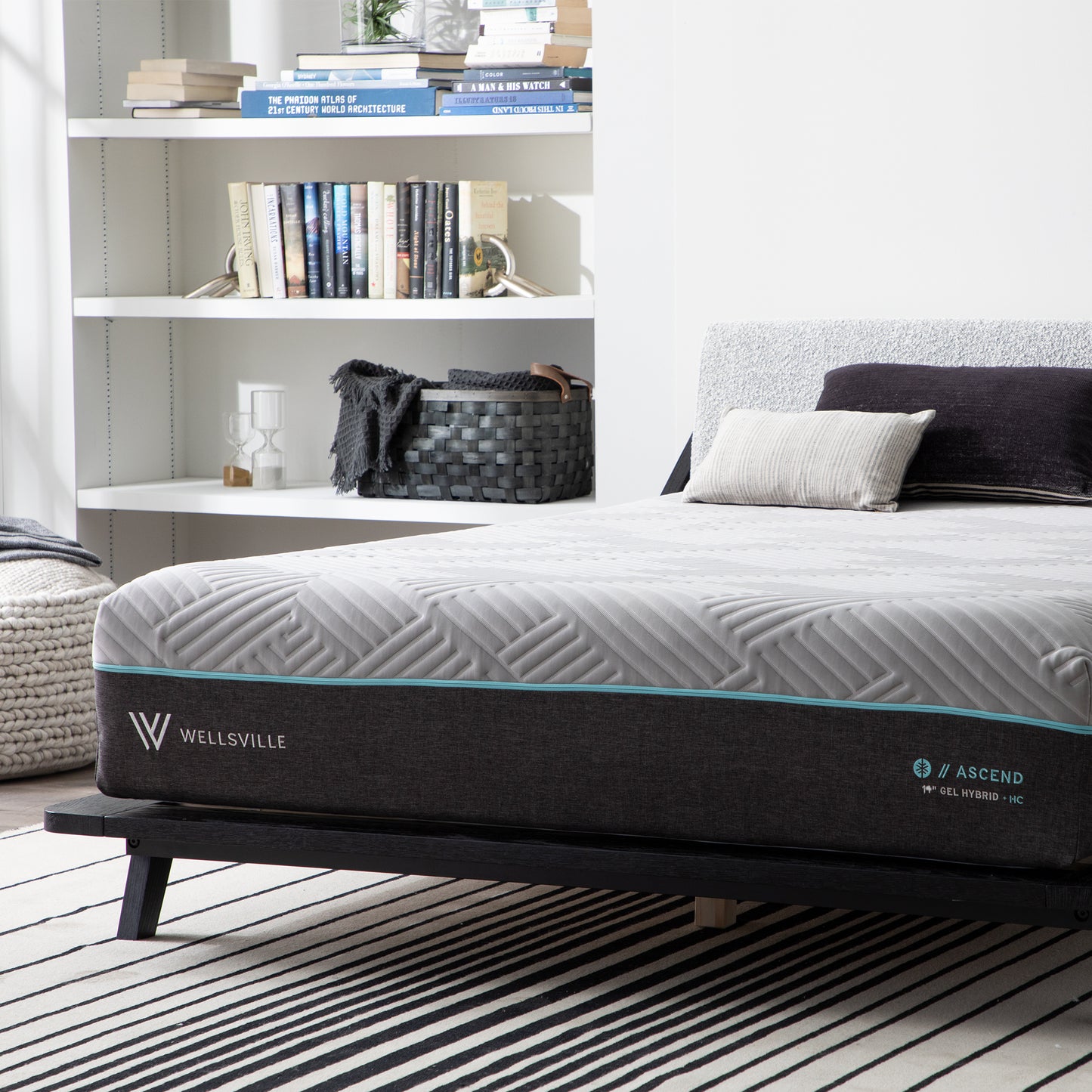 Ice Ascend Mattress Plus + Hyperchill Cover and Carbon-cooling 11-Inch signature line