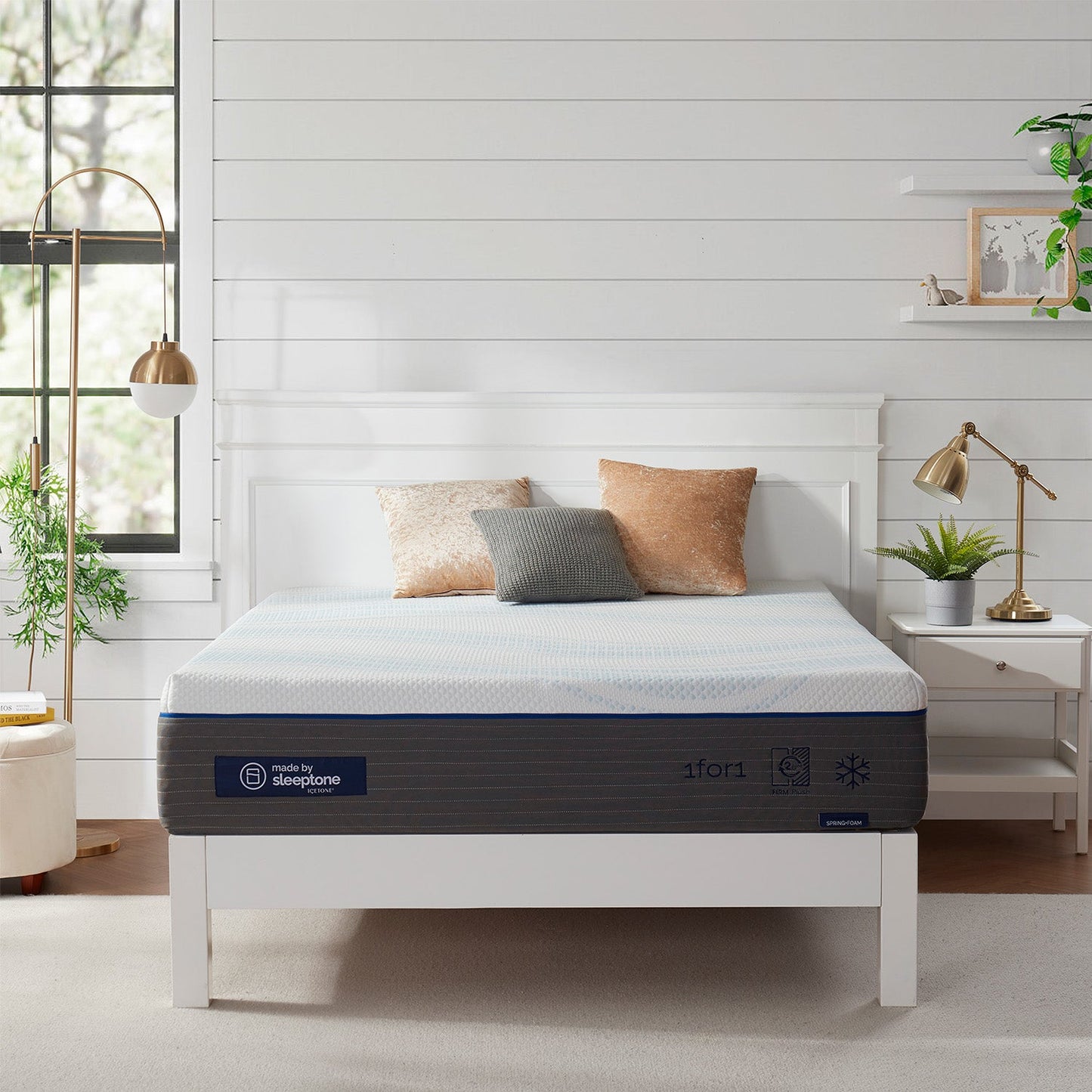 Sleeptone 12 inch Adjustable Hybrid Spring Mattress