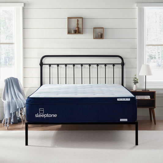Sleeptone 14 inch Adjustable Hybrid Coil Mattress