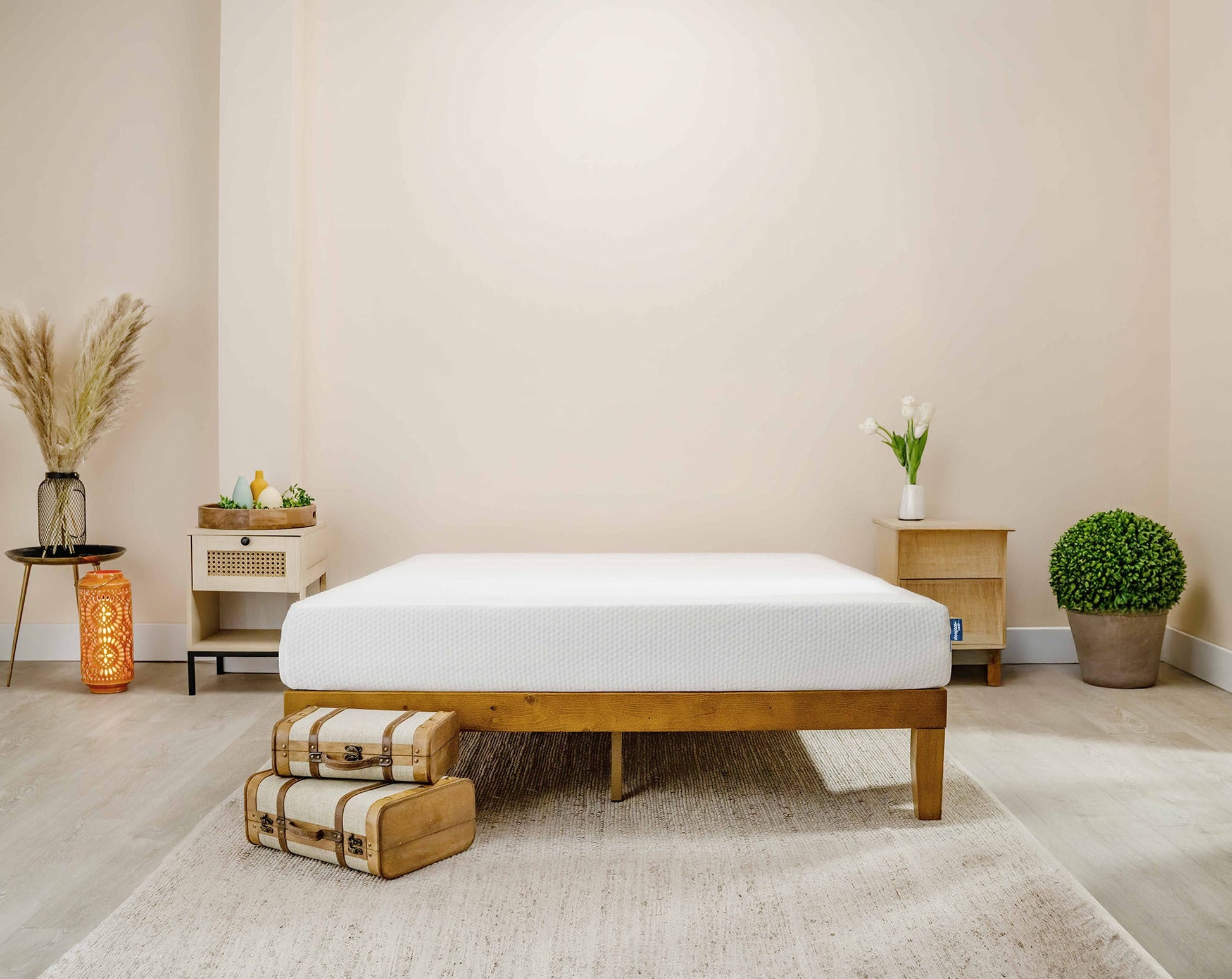 Sleeptone 8 inch Green Tea Cooling Memory Foam Mattress